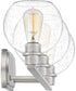 Pruitt Large 3-light Bath Light Brushed Nickel