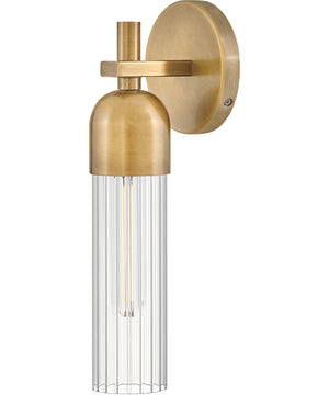Soren 1-Light Medium Sconce in Heritage Brass