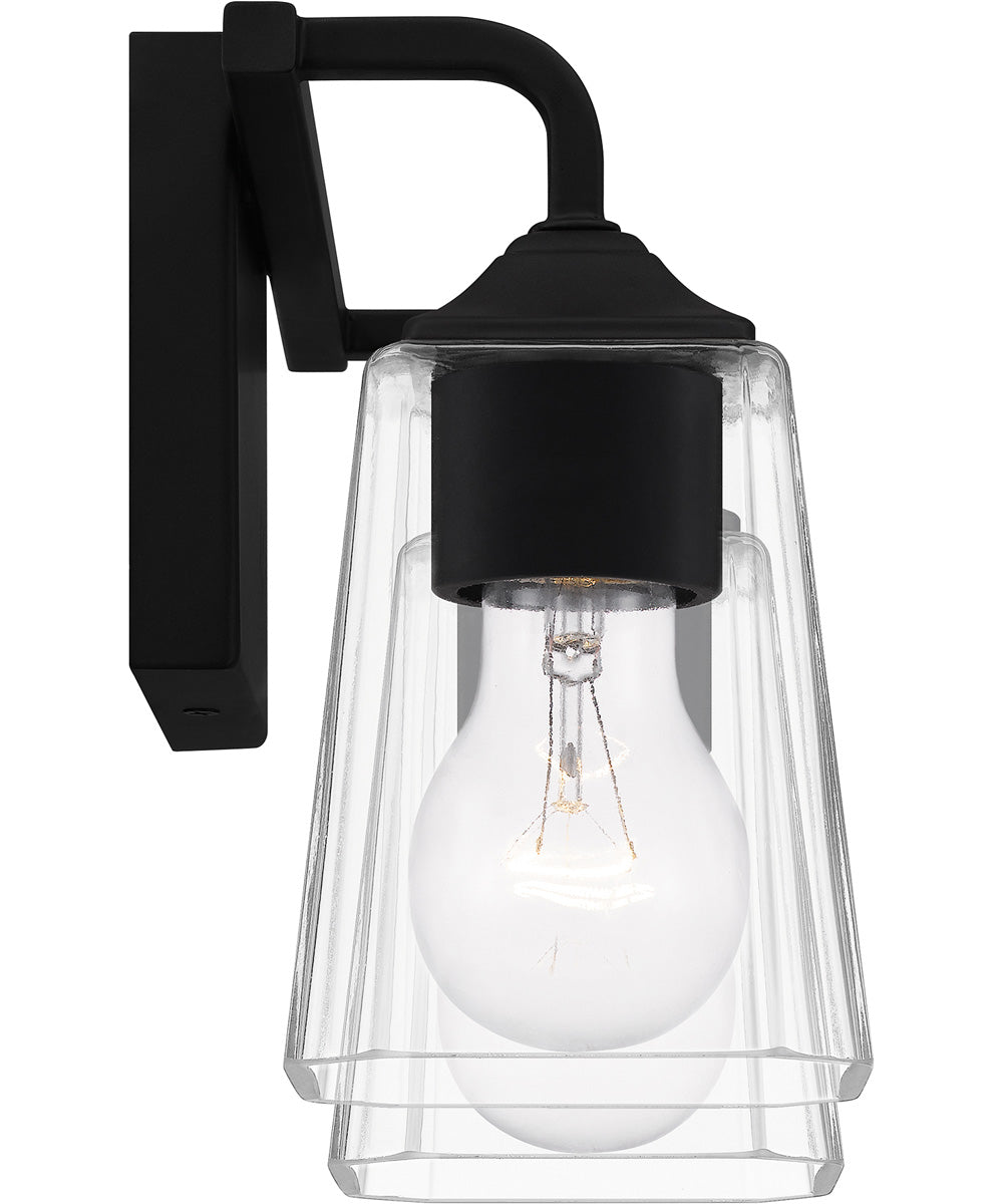 Thoresby Medium 2-light Bath Light Matte Black