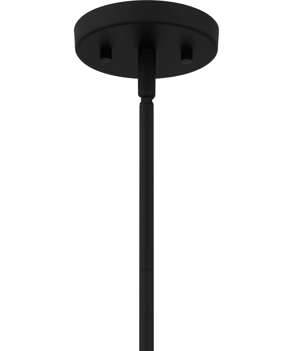 Quoizel Piccolo Pendant Small 1-light Mini Pendant Matte Black