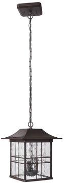 11"W Dorset 3-Light Outdoor Pendant Aged Bronze Brushed