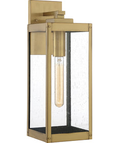 Westover Medium 1-light Outdoor Wall Light Antique Brass