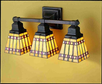 20"W 3-Light Mission Sconce