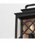 Yorktown VX 1-Light Outdoor Pocket Sconce Black/Aged Copper
