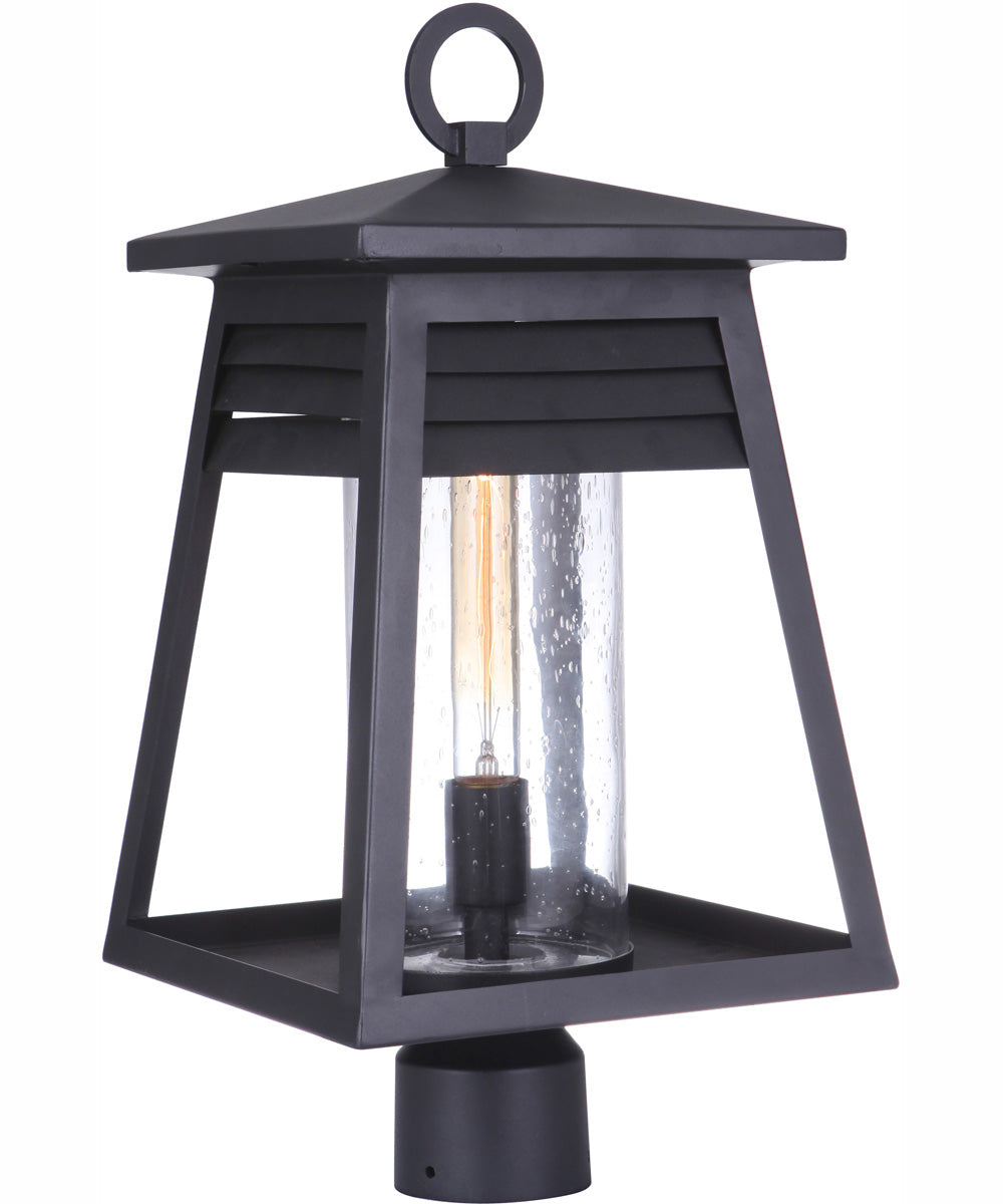 Becca 1-Light Post Mount Matte Black