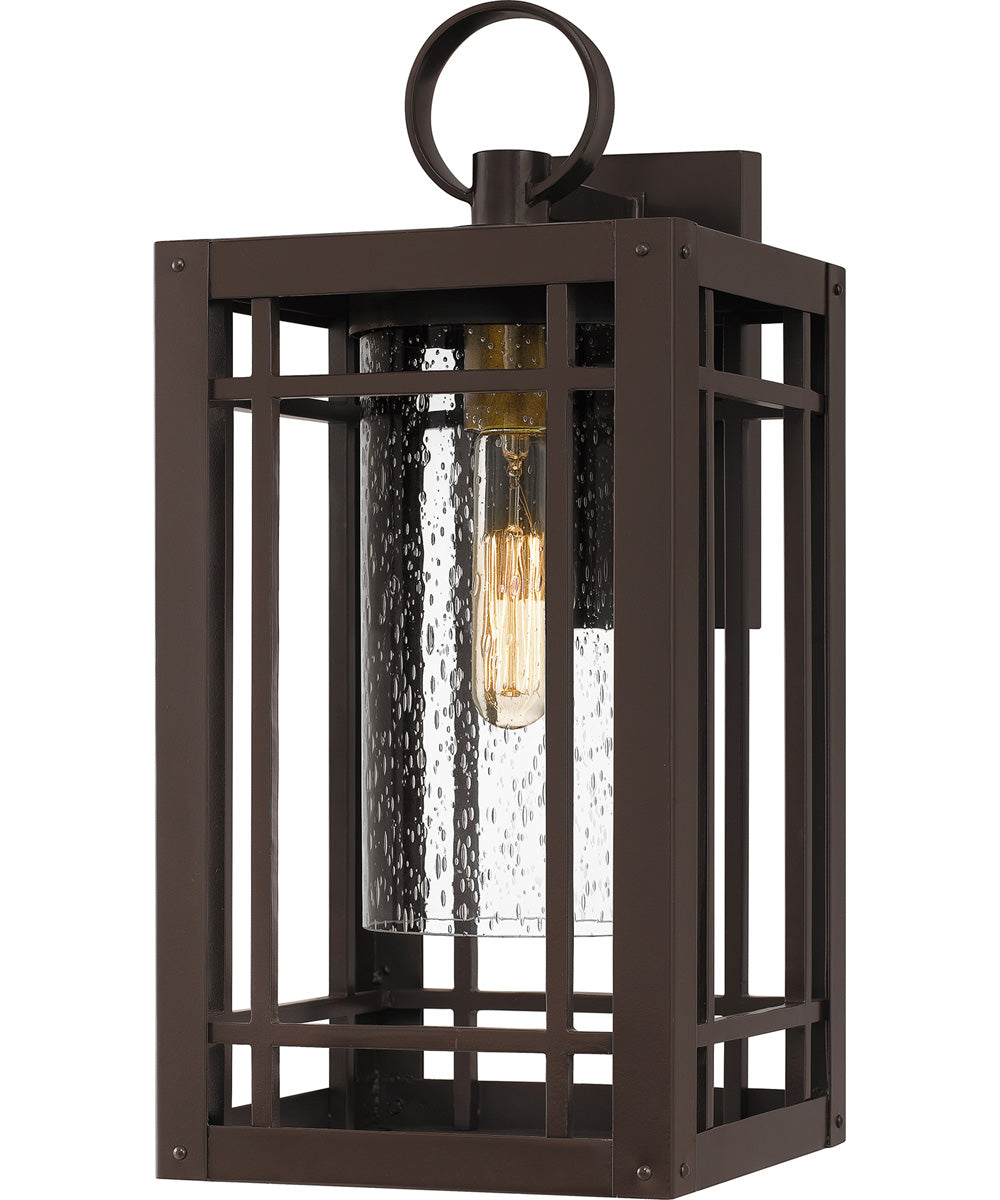 Pelham Medium 1-light Outdoor Wall Light  Coastal Armour Aluminum Western Bronze