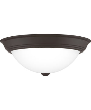 Erwin Large 3-light Flush Mount Old Bronze