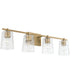 Burke 4-Light Vanity Aged Brass