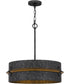 Lariat 3-light Pendant Old Black Finish