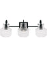 Nyla 3-Light Vanity Matte Black
