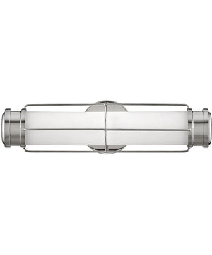 Saylor LED-Light Small LED Sconce in Polished Nickel