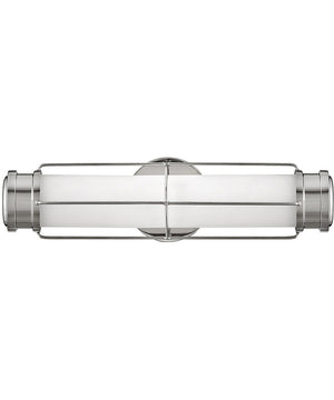 Saylor LED-Light Small LED Sconce in Polished Nickel