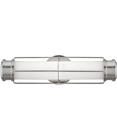 Saylor LED-Light Small LED Sconce in Polished Nickel