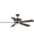 Harranvale 54" 5 Blade Fan w/ LED Light Antique Bronze