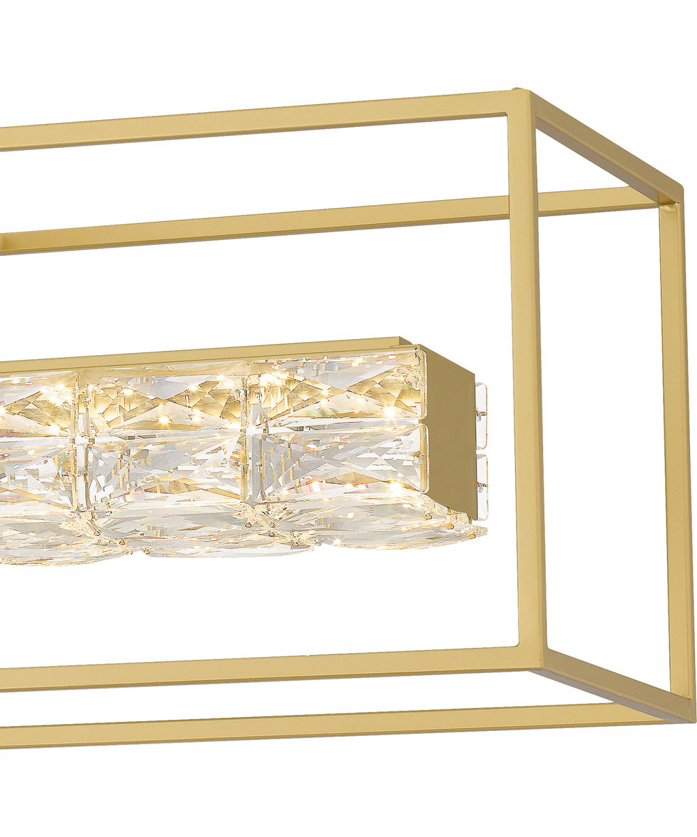 Dazzle Small Island Light Soft Gold