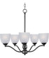 Stefan 5-Light Chandelier Black