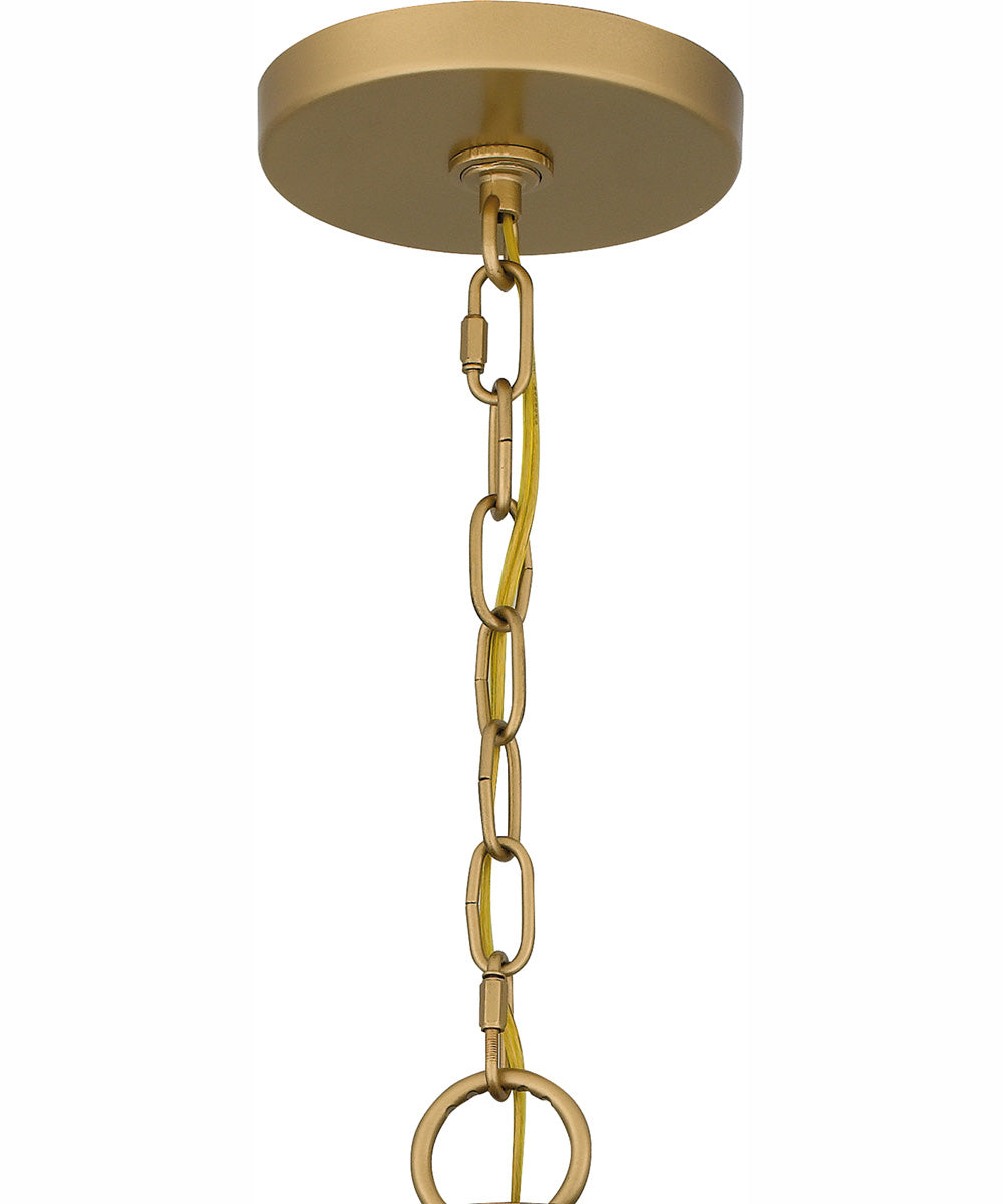Kelleher 5-light Chandelier Nouveau Painted Weathered Brass