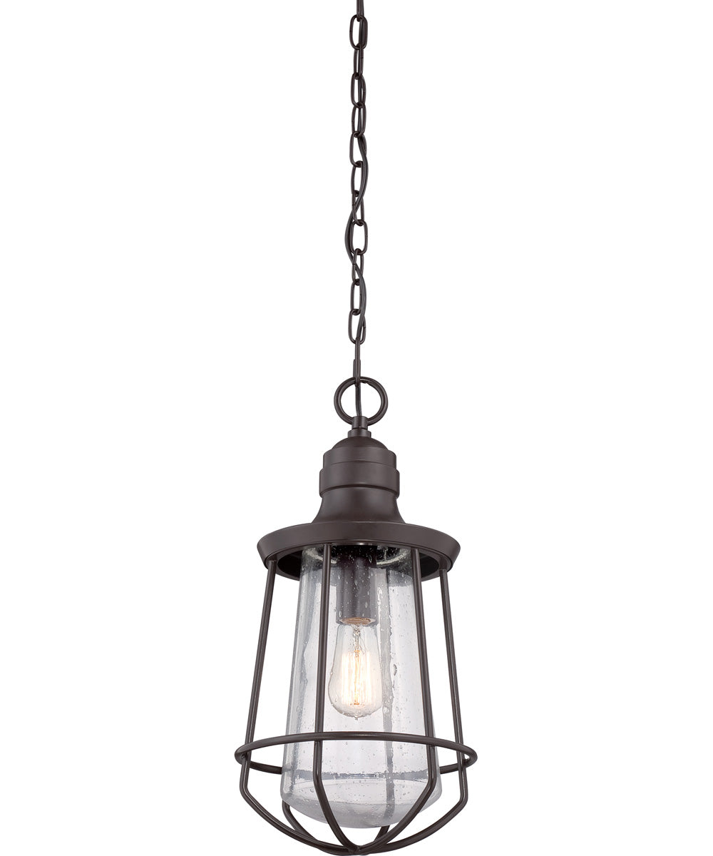 Marine Large 1-light Outdoor Pendant Light Western Bronze