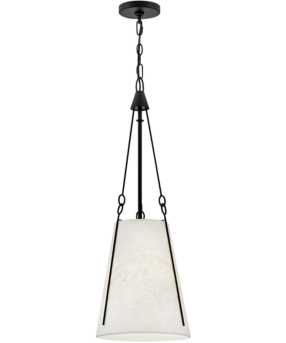 Danvers 1-Light Small Pendant in Black