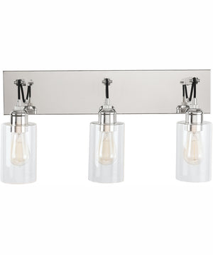 Prospero 3-Light Vanity Polished Nickel