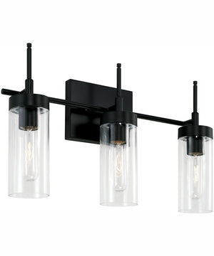 Riley 3-Light Vanity Matte Black