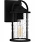Reece Small 1-light Outdoor Wall Light  Coastal Armour Aluminum Earth Black