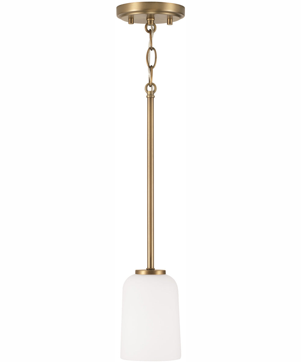 Lawson 1-Light Pendant Aged Brass