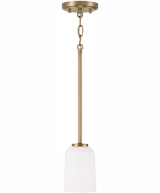 Lawson 1-Light Pendant Aged Brass