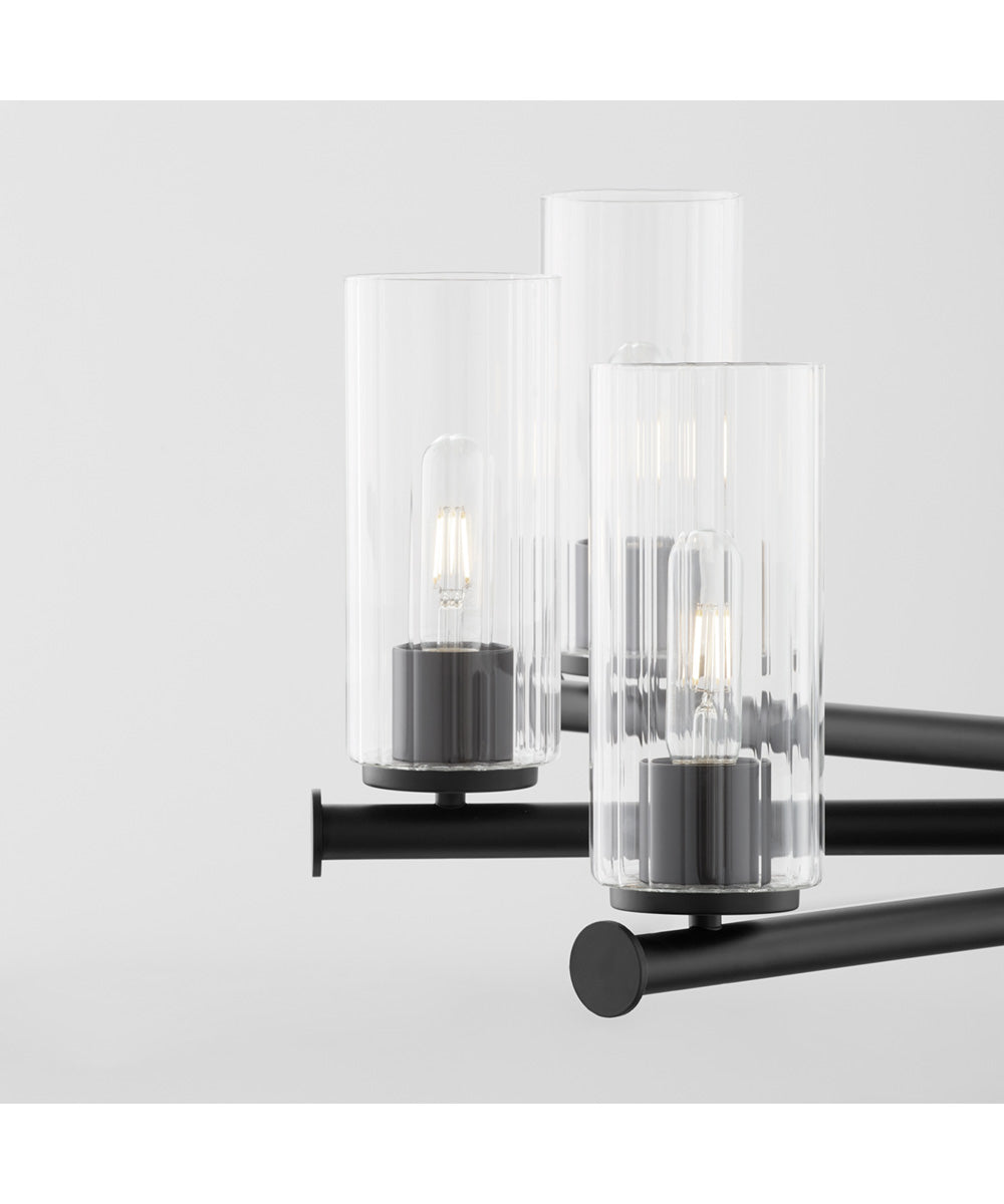 Tamara Day's Mercier 6-light Chandelier Matte Black