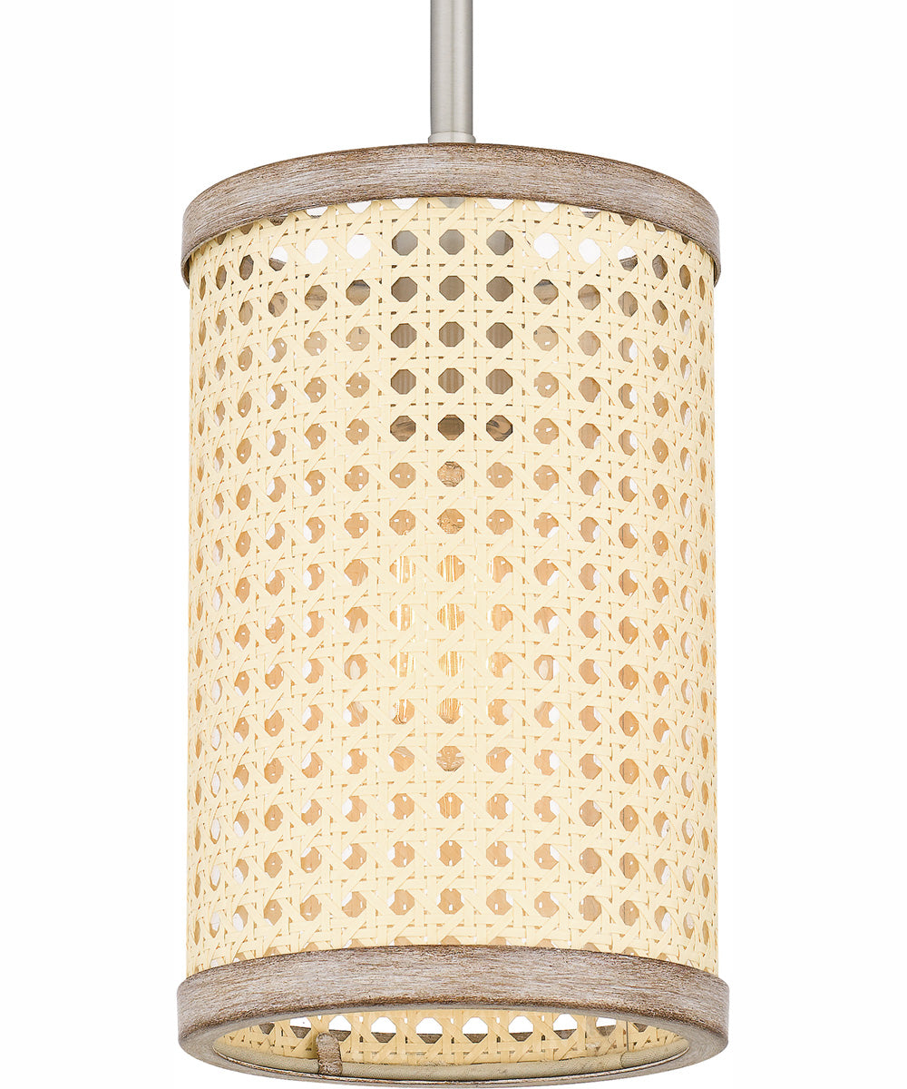 Syrah Small 1-light Mini Pendant Brushed Nickel