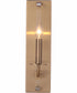 Graclyn 1-Light Wall Sconce Satin Brass
