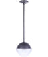 Evie 1-Light Outdoor Pendant Midnight