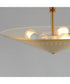 Helsinki 20 inch Pendant Natural Aged Brass