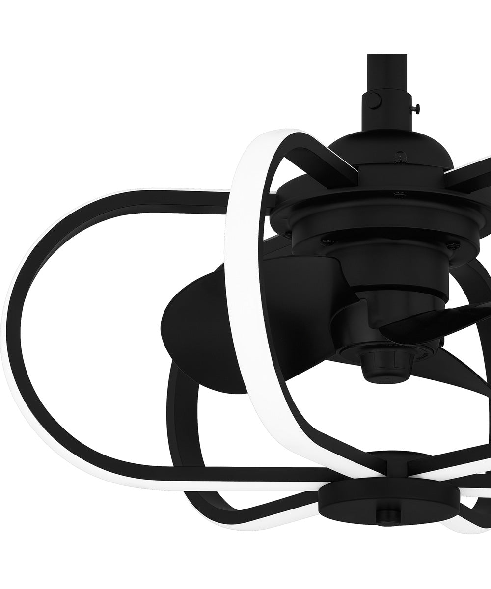 Quoizel Fandelier  Fandelier Matte Black