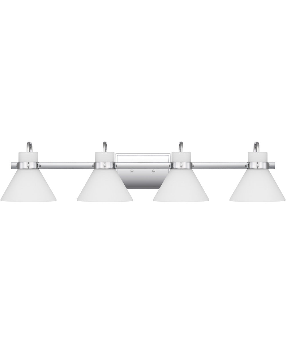 Regency Extra Large 4-light Bath Light Polished Chrome
