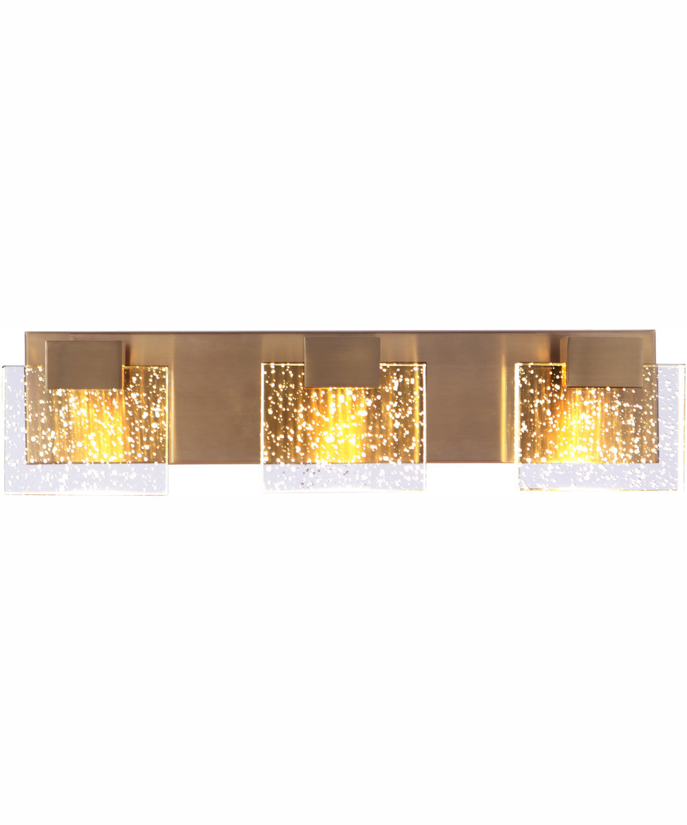 Alamere 3-Light Vanity Satin Brass