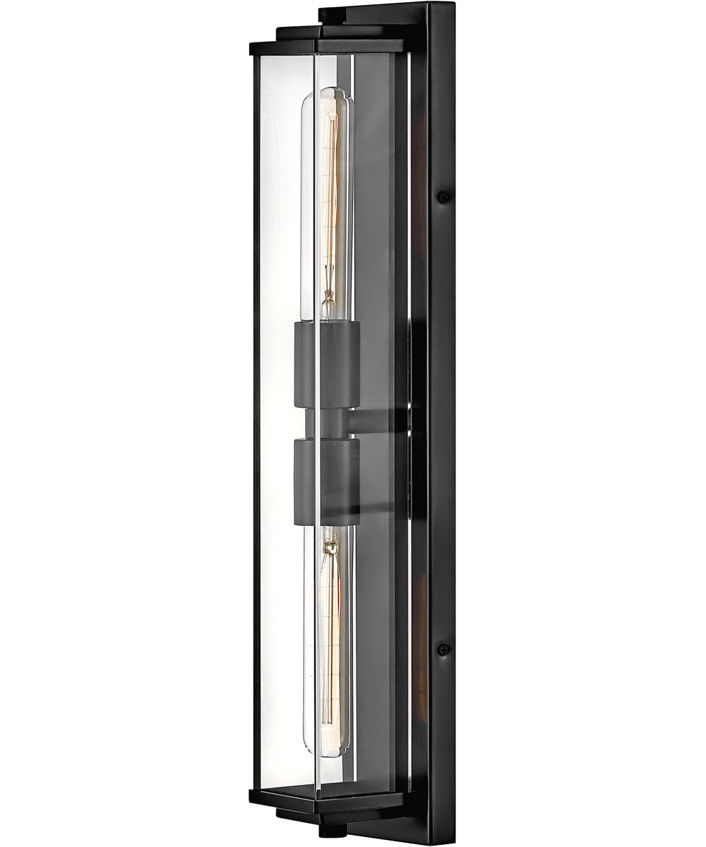 Henri 2-Light Vanity in Black Oxide