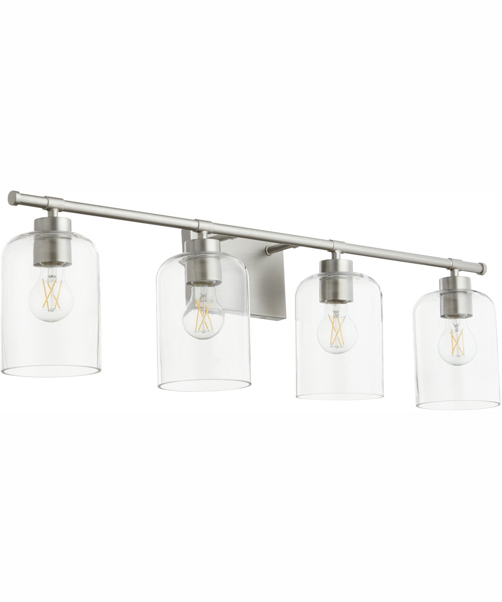 Tribute 4-light Bath Vanity Light Satin Nickel