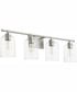 Tribute 4-light Bath Vanity Light Satin Nickel