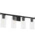Tamara Day's Mercier 4-light Bath Vanity Light Matte Black