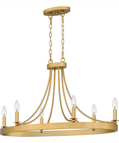 Aspyn Small 6-light Island Light Light Gold