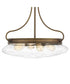 Tucker 4-light Pendant French Bronze