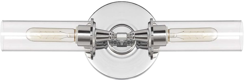 20"W Modina 2-Light Wall Sconce Chrome