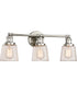 Union Large 3-light Bath Light Polished Nickel