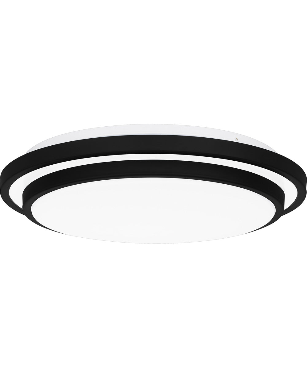 Irving  Semi Flush Mount Matte Black