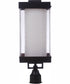 Hayner 1-Light Outdoor Post Mount Midnight