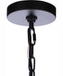 Elliot 5-Light Pendant Flat Black