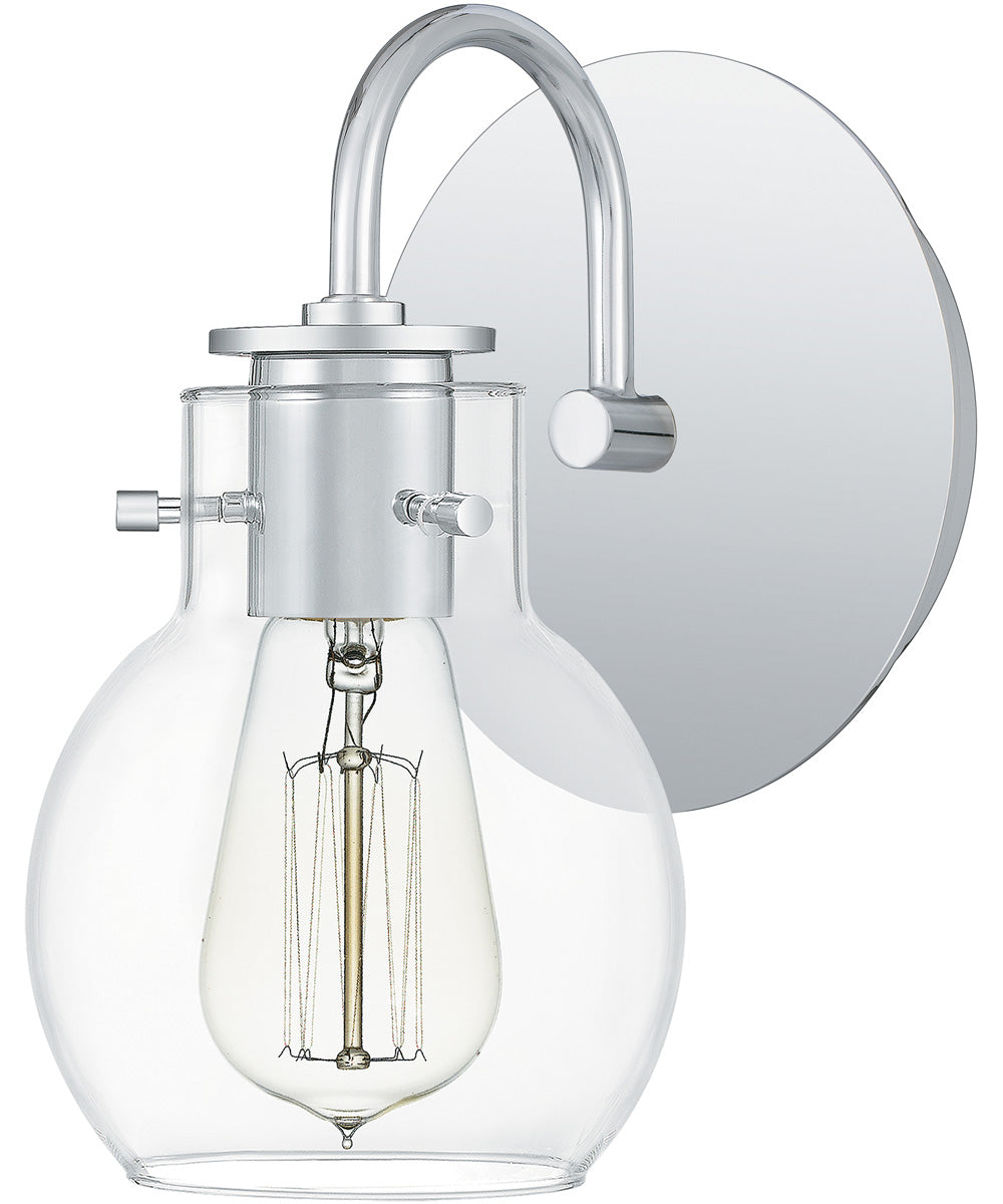 Andrews Small 1-light Wall Sconce Polished Chrome
