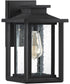 Wakefield Small 1-light Outdoor Wall Light  Coastal Armour Earth Black