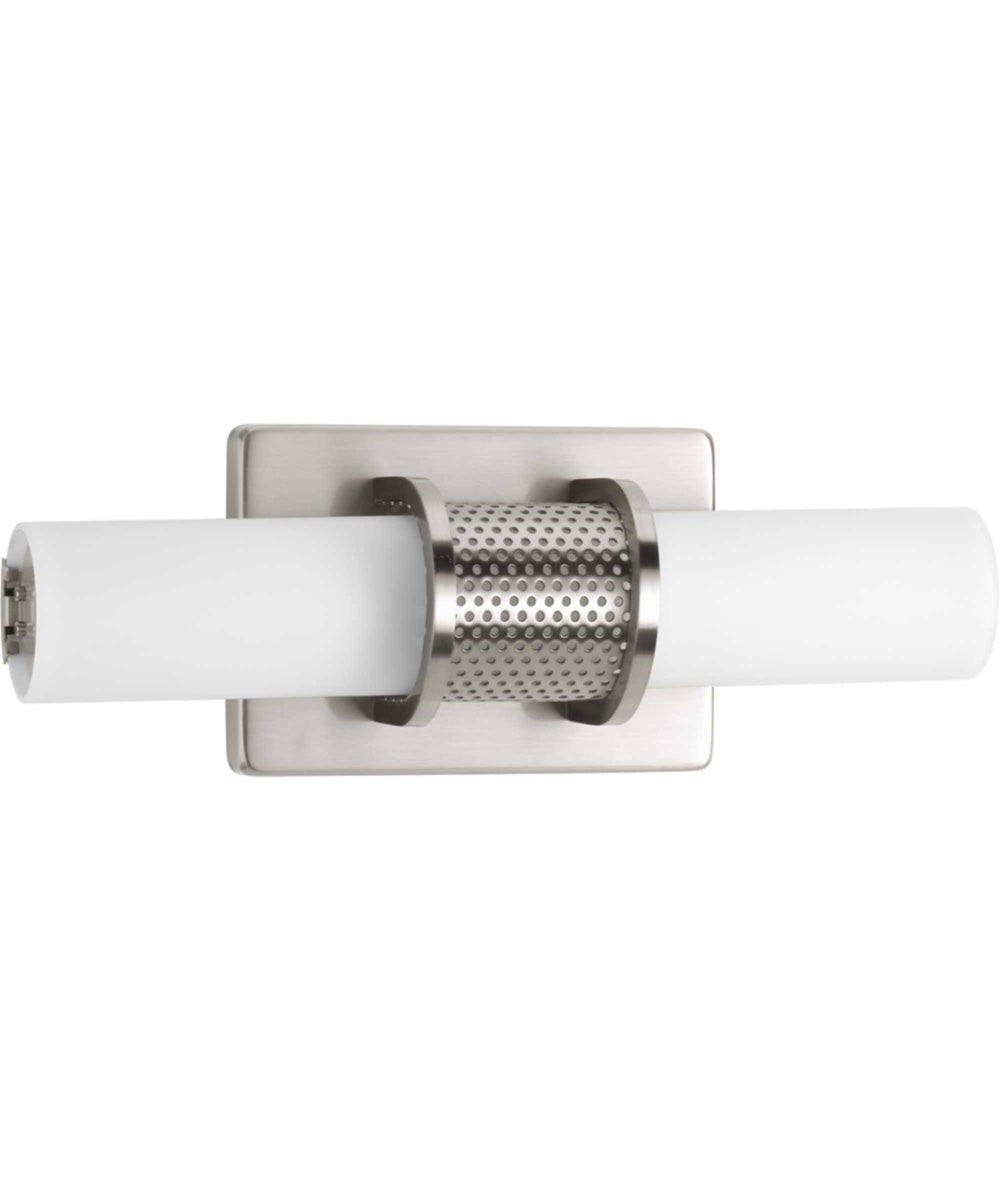 Truss LED 13" Linear Vanity Light Brushed Nickel